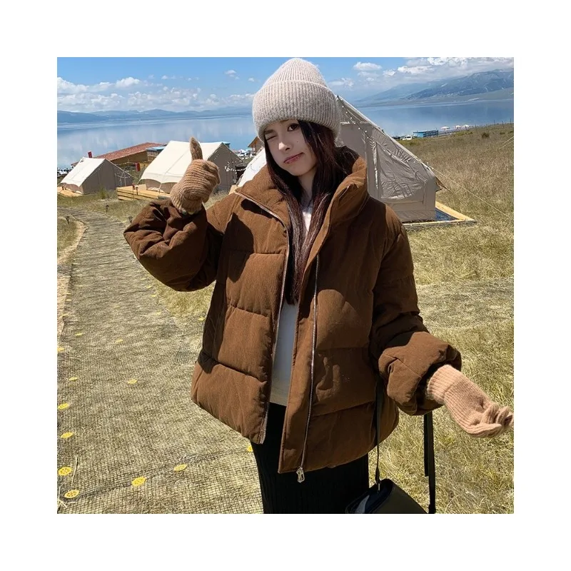 Women's Autumn Winter Tops Coat Cotton Short Zipper Thickened Personalized New Simple Comfortable Leisure Soft Niche Versatile
Women's Autumn Winter Tops Coat Cotton Short Zipper Thickened Personalized New Simple Comfortable Leisure Soft Niche Versatile