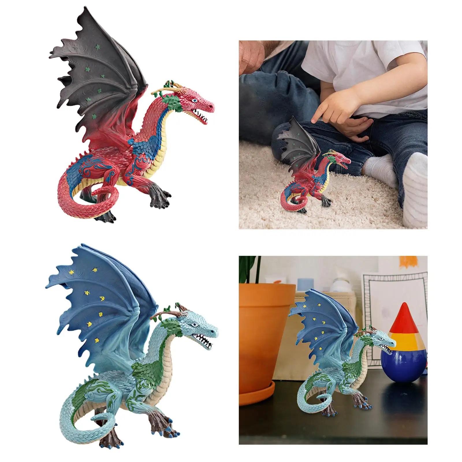 Игрушечная модель мифических существ Дракона, 6,69 дюйма, ПВХ, игрушечная фигурка мифического существа, модель дракона для мальчиков и девочек в возрасте 7+
Игрушечная модель мифических существ Дракона, 6,69 дюйма, ПВХ, игрушечная фигурка мифического существа, модель дракона для мальчиков и девочек в возрасте 7+