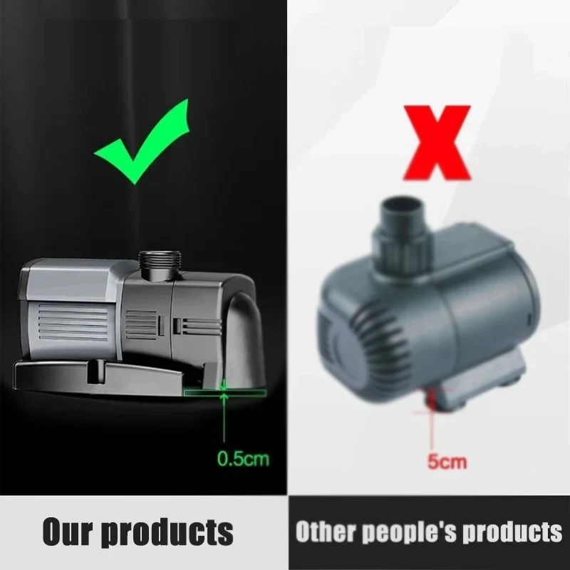 Variable Frequency Water Pump Energy Land Dual Use Pump Saving Bottom Suction Circulation Filter for Aquarium Pond Fountain
Variable Frequency Water Pump Energy Land Dual Use Pump Saving Bottom Suction Circulation Filter for Aquarium Pond Fountain