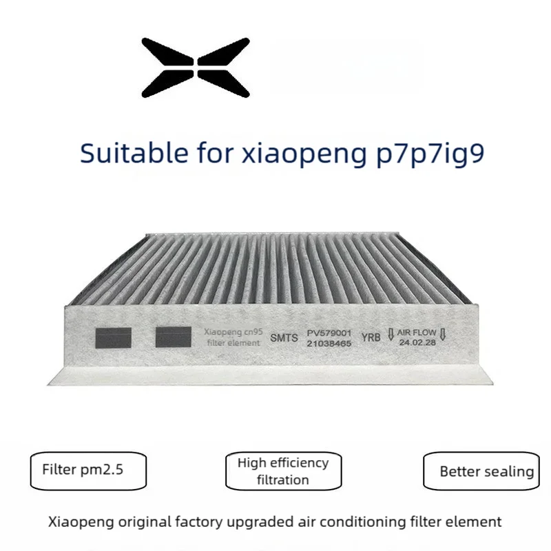 For Xpeng P7 P7i 2022-25 Car Air Filter Air Conditioner Cabin Filter with Activated Carbon Replacement
For Xpeng P7 P7i 2022-25 Car Air Filter Air Conditioner Cabin Filter with Activated Carbon Replacement