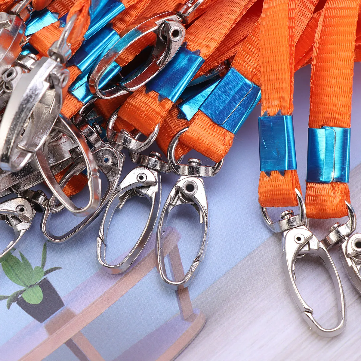 50Pcs Neck Strap Lanyard Id Badge Holder Wide Comfortable Wearable for Office Projects Parties Brand Card Clip Fastener
50Pcs Neck Strap Lanyard Id Badge Holder Wide Comfortable Wearable for Office Projects Parties Brand Card Clip Fastener