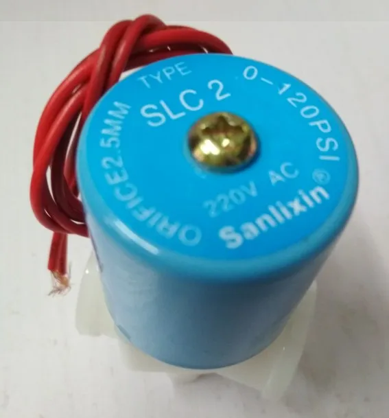 SAN LI XIN SLC2 3 4 6 10 220VAC 24V 12V Sanlixin, water dispenser solenoid valve
SAN LI XIN SLC2 3 4 6 10 220VAC 24V 12V Sanlixin, water dispenser solenoid valve