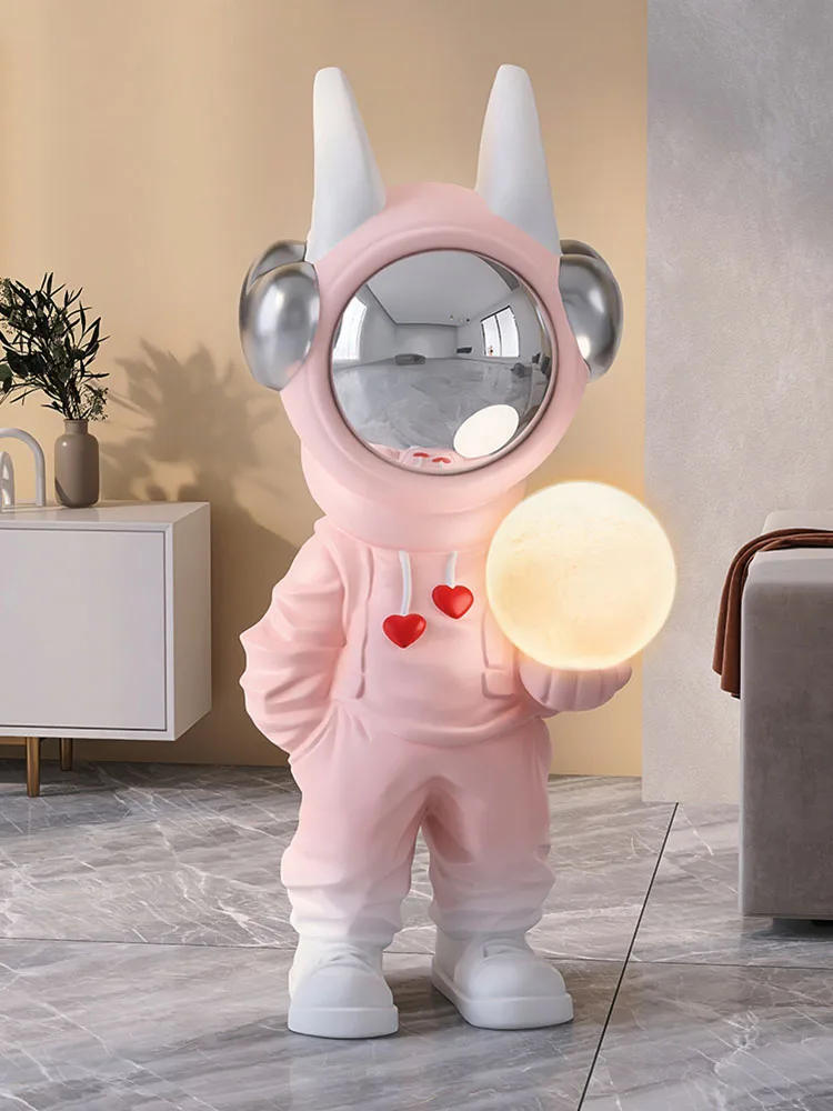 Home Decor Sculpture & Figurines Decoration Accessories Fashion Play Astronauts Large Floor Lamp Ornaments Living Room Statues
Home Decor Sculpture & Figurines Decoration Accessories Fashion Play Astronauts Large Floor Lamp Ornaments Living Room Statues