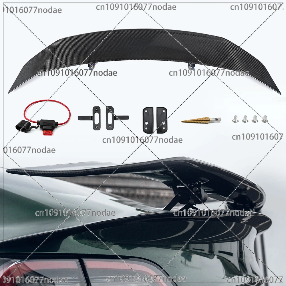 Carbon Fiber Automatic Adjustable Rear Trunk Tail Boot Lift Car Spoiler Wing for Model 3
Carbon Fiber Automatic Adjustable Rear Trunk Tail Boot Lift Car Spoiler Wing for Model 3