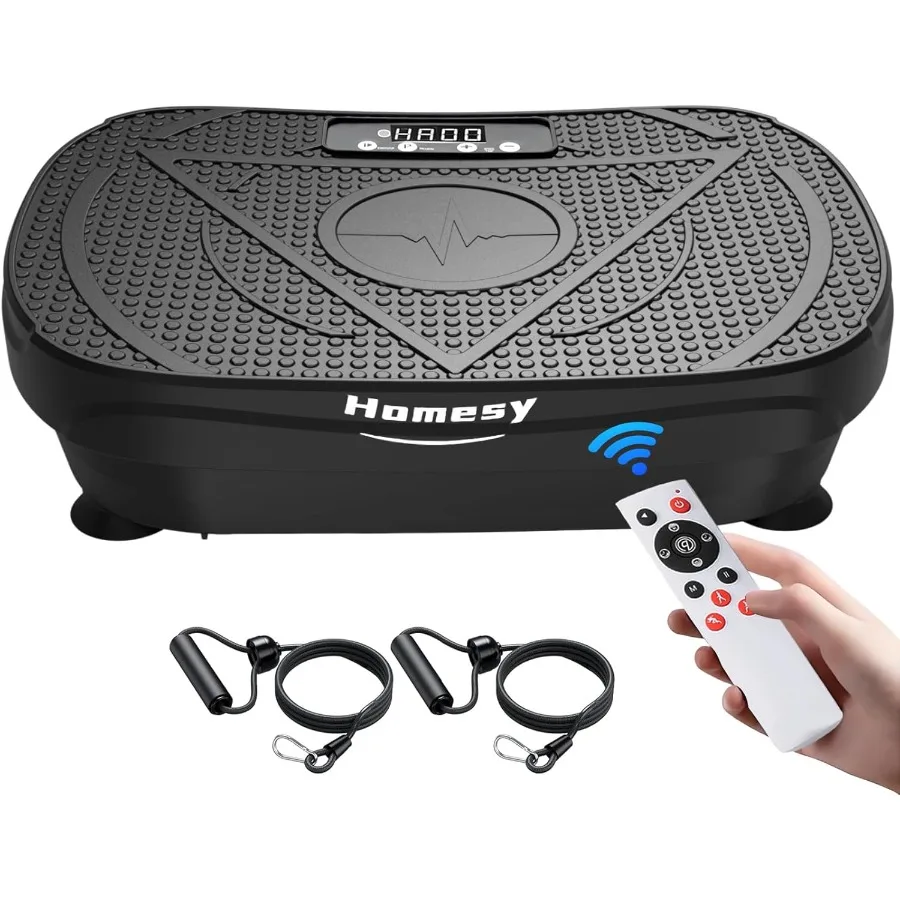 Homesy Vibration Plate Exercise Machine for Lymphatic Drainage Full Body Shake Platform Board in Black Home Fitness and Fat Bur
Homesy Vibration Plate Exercise Machine for Lymphatic Drainage Full Body Shake Platform Board in Black Home Fitness and Fat Bur