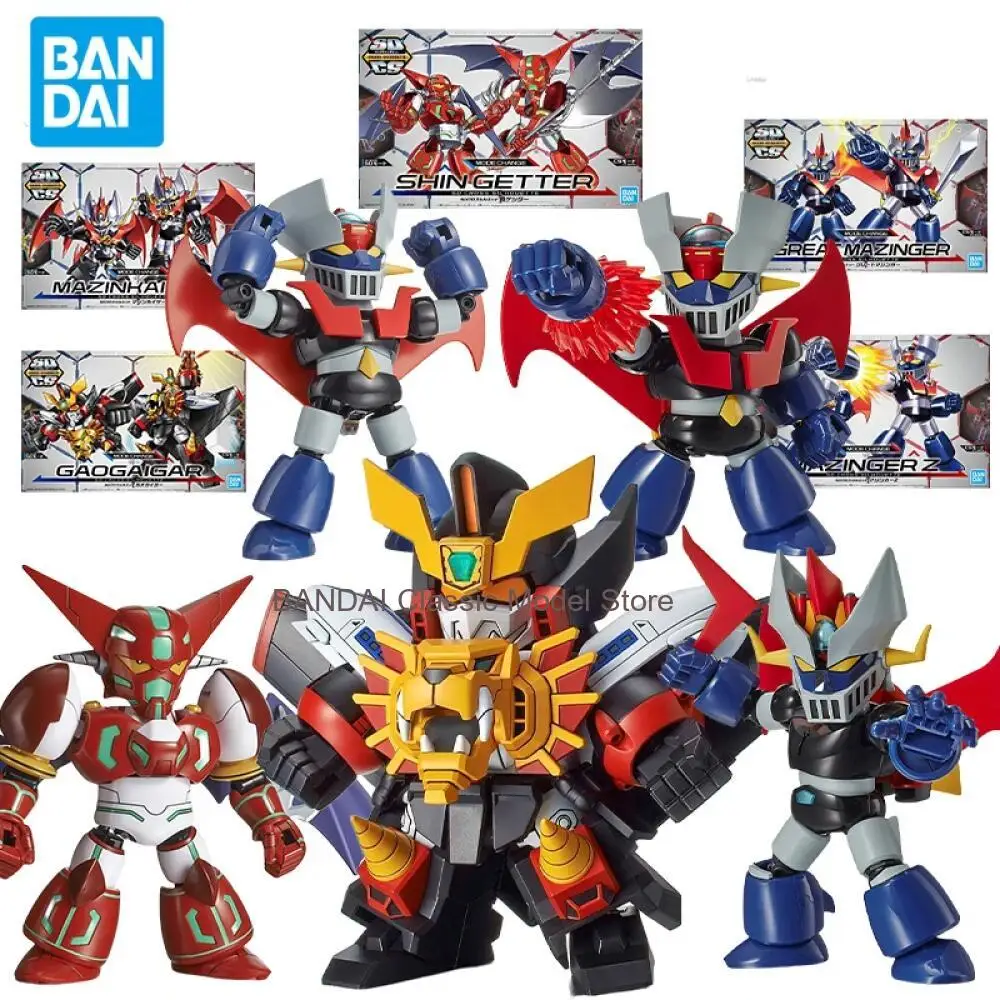 BANDAI SDCS BB Great Mazinger Action Figures MAZINGER Z Anime Figure Mazinkaiser SD Shin Great GaoGaiGar Plastic Model Kit
BANDAI SDCS BB Great Mazinger Action Figures MAZINGER Z Anime Figure Mazinkaiser SD Shin Great GaoGaiGar Plastic Model Kit