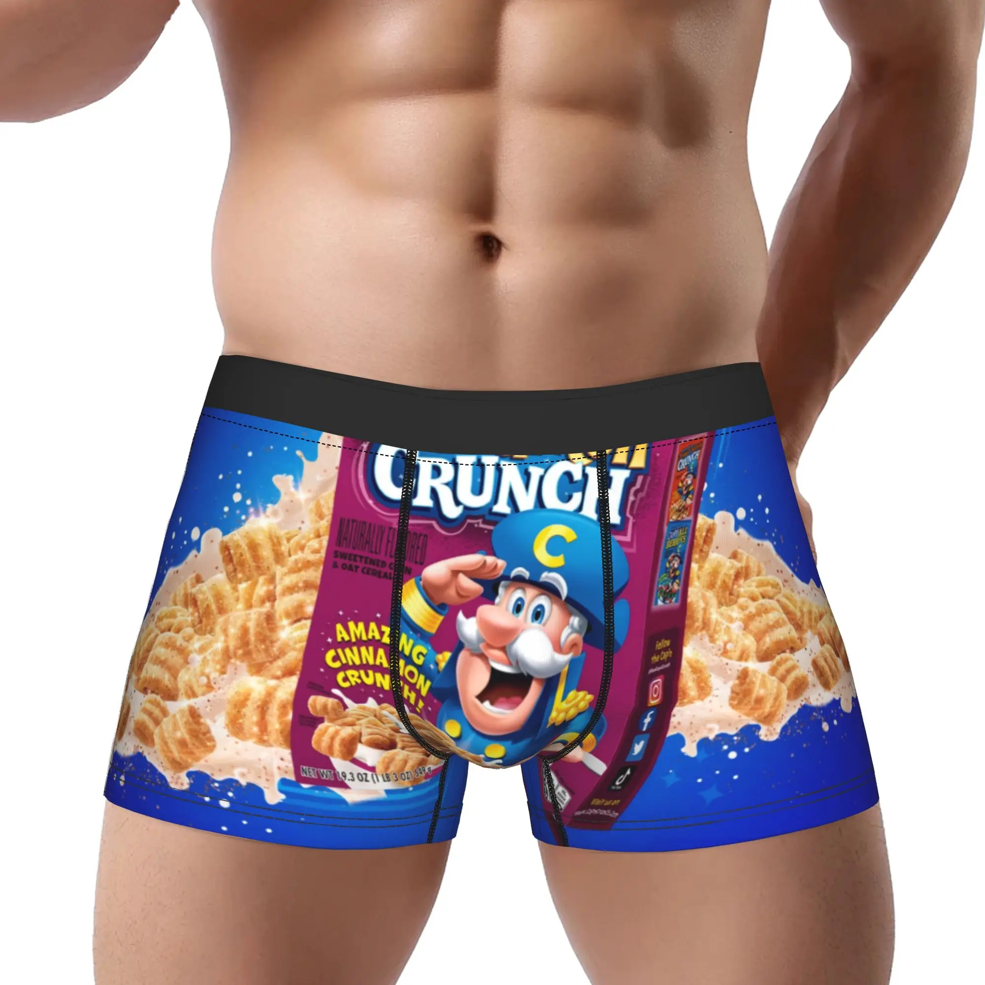 Трусы Cap'n Crunch, дышащие трусики, мужское нижнее белье, вентилируемые шорты, боксеры
Трусы Cap'n Crunch, дышащие трусики, мужское нижнее белье, вентилируемые шорты, боксеры