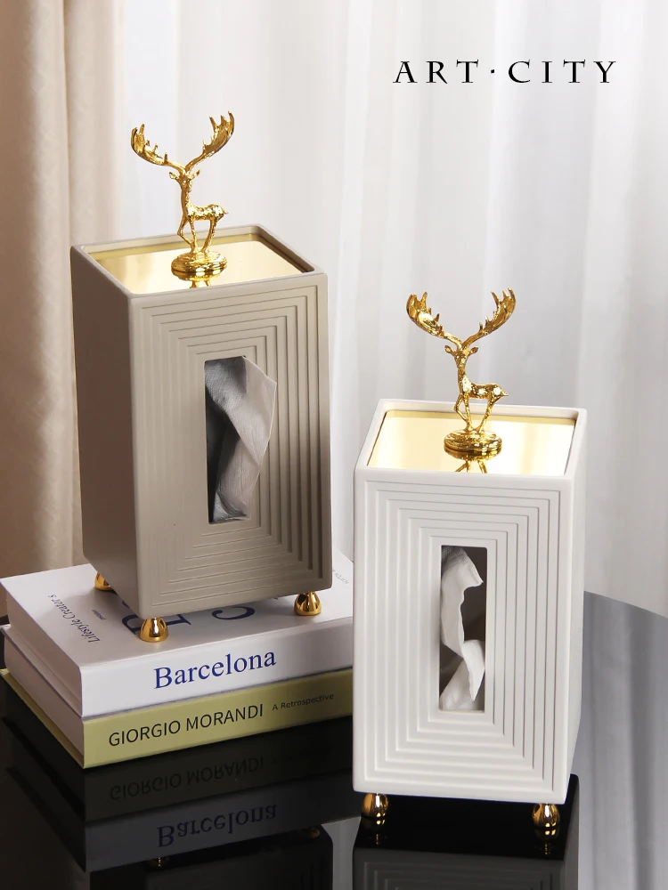 Nordic light luxury tissue box, living room coffee table, high-end luxury napkins, suction paper box, modern, simple and fashion
Nordic light luxury tissue box, living room coffee table, high-end luxury napkins, suction paper box, modern, simple and fashion