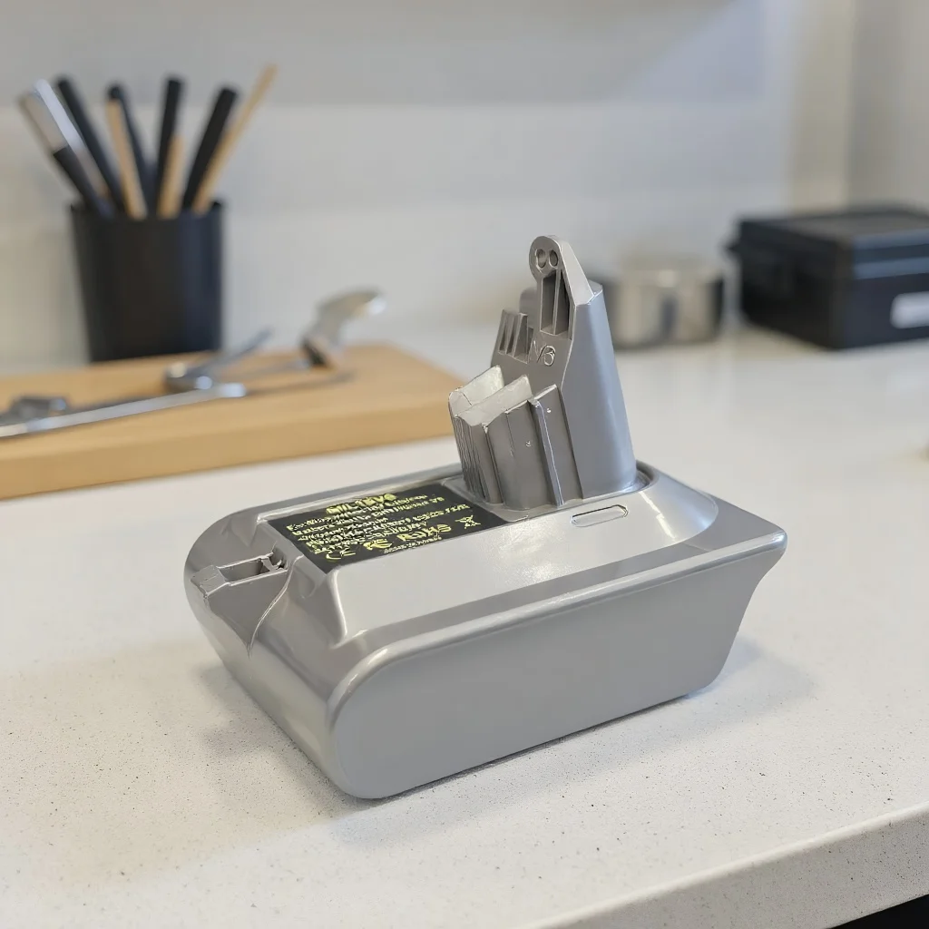 Battery Adapter MIL18V6 for Milwaukee 18V Battery Converted To for Dyson V6 Fluffy Vacuum Battery for Dyson V6 Vacuum Cleaner
Battery Adapter MIL18V6 for Milwaukee 18V Battery Converted To for Dyson V6 Fluffy Vacuum Battery for Dyson V6 Vacuum Cleaner