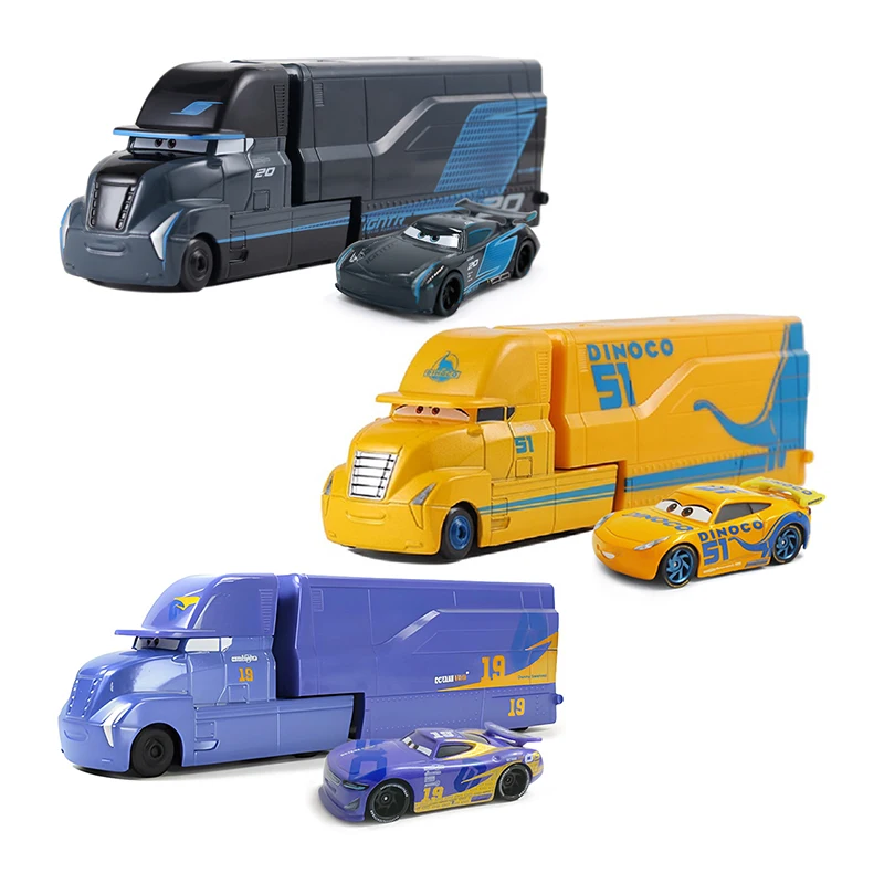 Pixar Cars Storm Jackson Truck Cruze Ramirez Container Trucks Model Car 1/55 Die Casting Racing Toys Birthday Gifts Collectibles
Pixar Cars Storm Jackson Truck Cruze Ramirez Container Trucks Model Car 1/55 Die Casting Racing Toys Birthday Gifts Collectibles