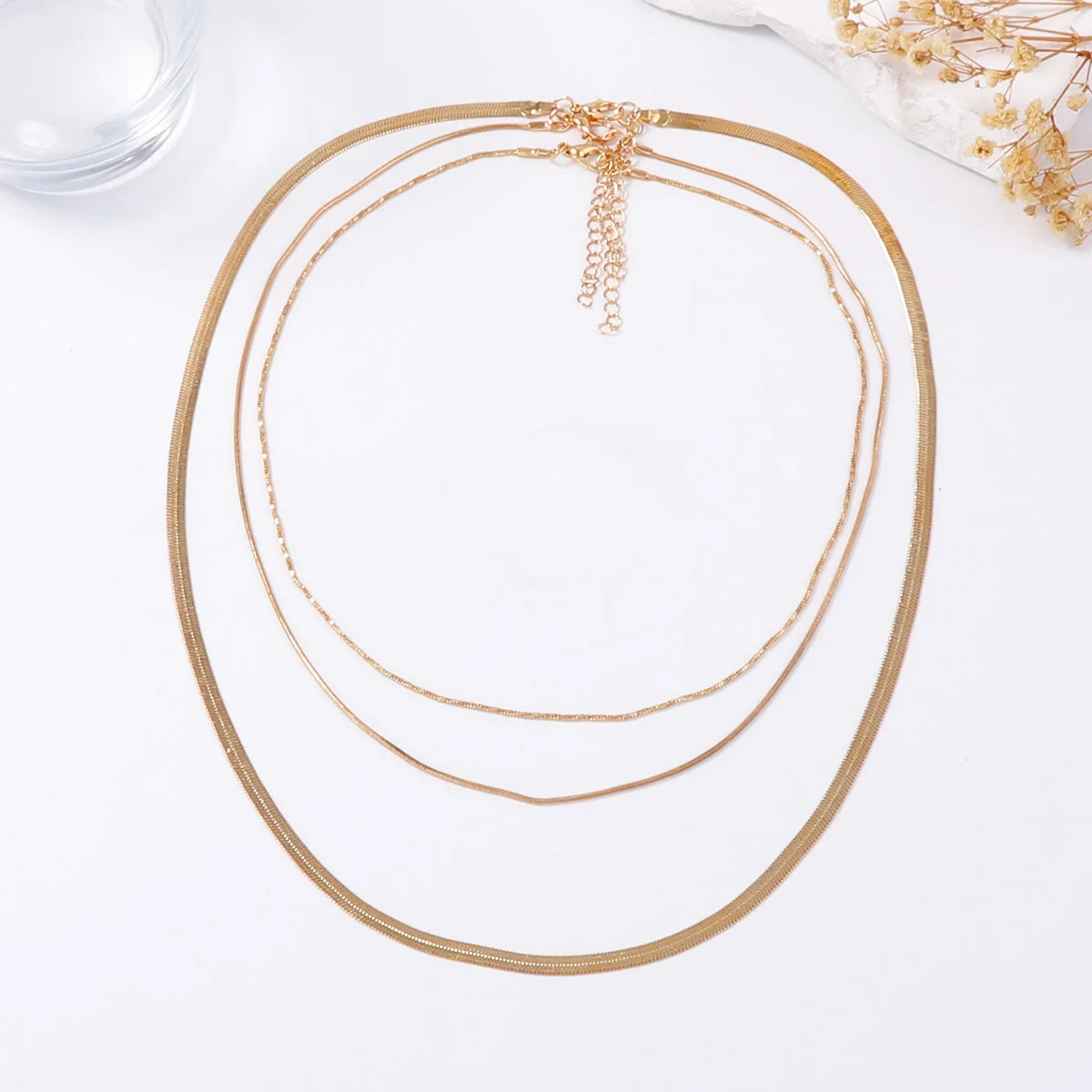 2025 New ZAA Multilayer Flat Metal Snake Chains Choker Necklaces for Women Holiday Party Neck Accessories
2025 New ZAA Multilayer Flat Metal Snake Chains Choker Necklaces for Women Holiday Party Neck Accessories