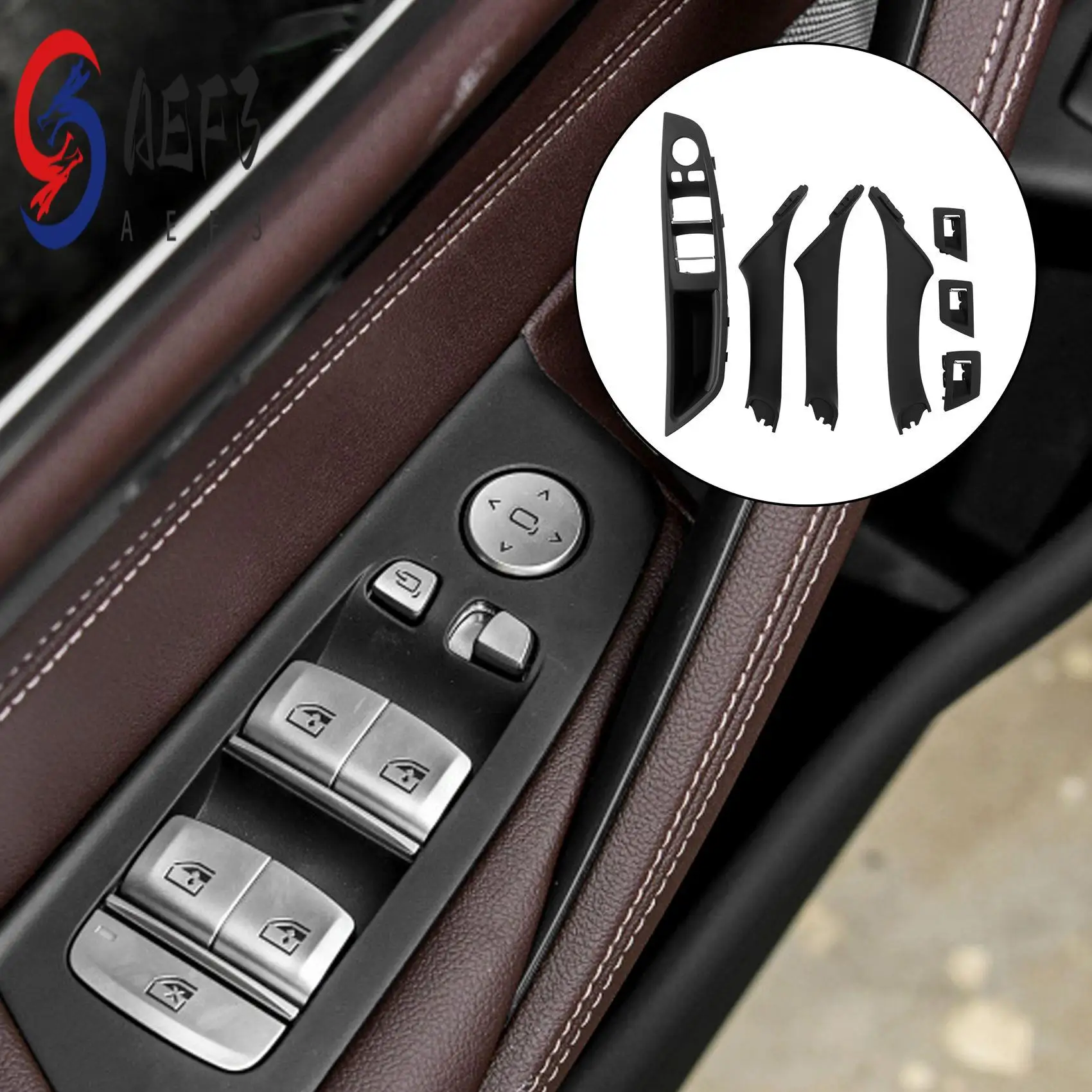 AEF3-Left Hand Drive For Bmw 5 Serie F10 F11 520 525 Car Interior Door Handle Inner Door Panel Pull Trim Cover
AEF3-Left Hand Drive For Bmw 5 Serie F10 F11 520 525 Car Interior Door Handle Inner Door Panel Pull Trim Cover