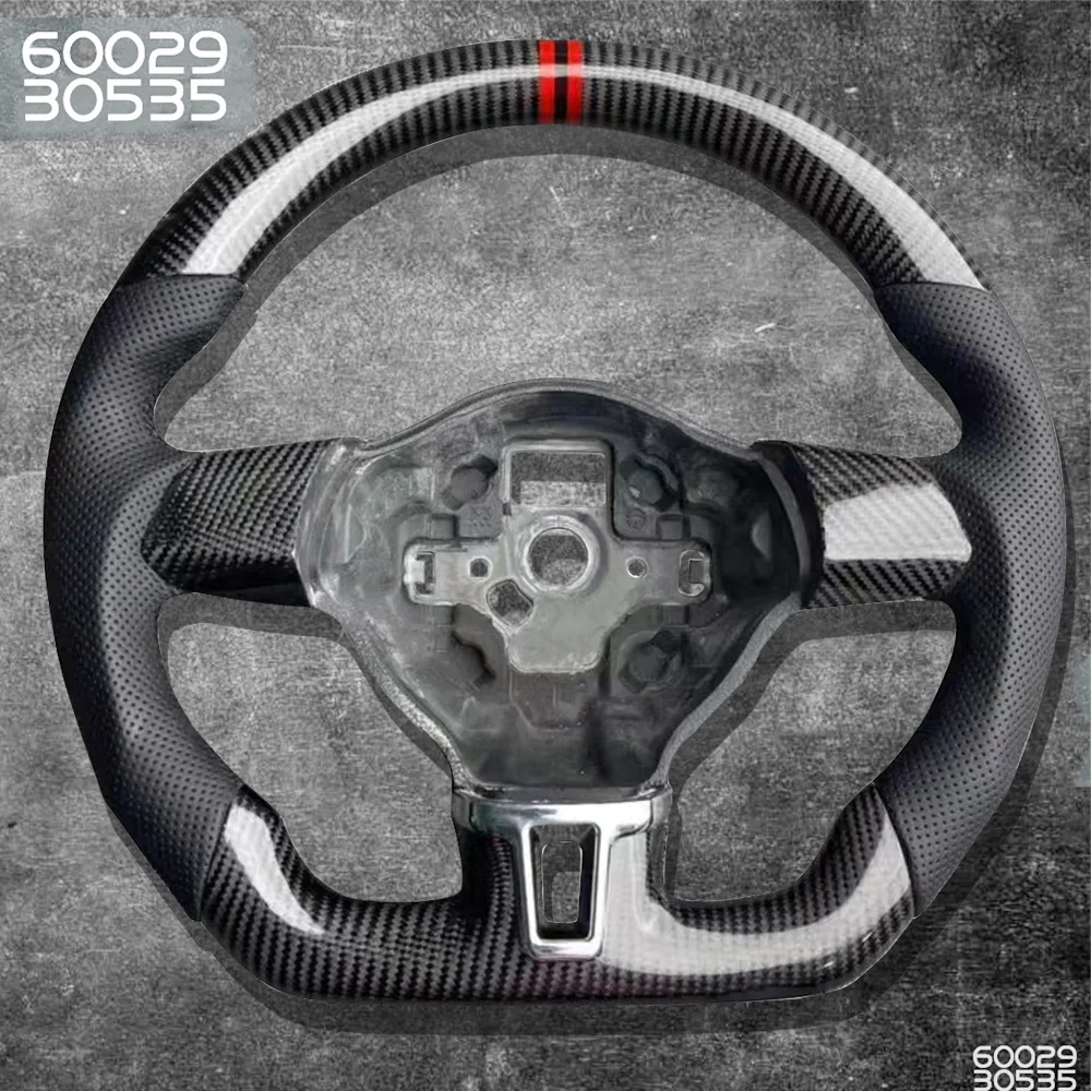 Real Carbon Fiber Steering Wheel Perforated Leather For VW Golf 6 MK6 2009-2013 Polo GTI Passat R-Line Real Carbon, Red /Black
Real Carbon Fiber Steering Wheel Perforated Leather For VW Golf 6 MK6 2009-2013 Polo GTI Passat R-Line Real Carbon, Red /Black