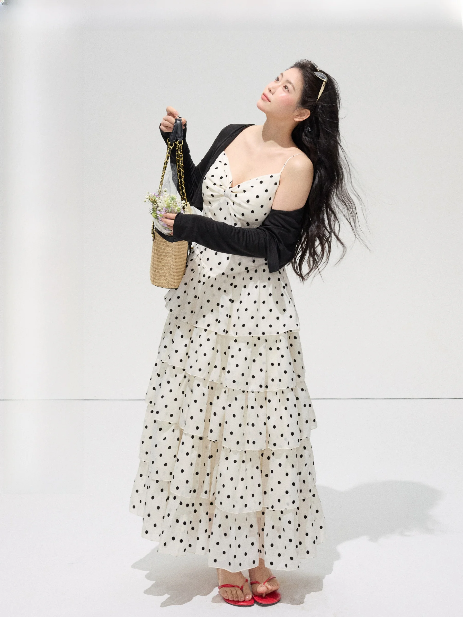 Jiulu Studio "Ancient Castle Camellia" Polka Dot Cake Dress Cardigan plus Size Set Fashionable Commute Style Long Sleeve V-Ne...
Jiulu Studio "Ancient Castle Camellia" Polka Dot Cake Dress Cardigan plus Size Set Fashionable Commute Style Long Sleeve V-Ne...
