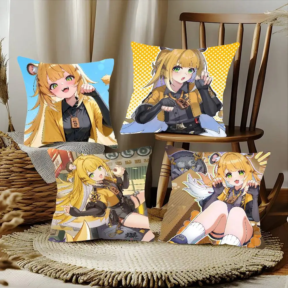 Ju Fufu Zenless Zone Zero Game Pillow Case Square Pillow Bedroom Sofa Leisure Comfort Cushion Car Home Decoration
Ju Fufu Zenless Zone Zero Game Pillow Case Square Pillow Bedroom Sofa Leisure Comfort Cushion Car Home Decoration