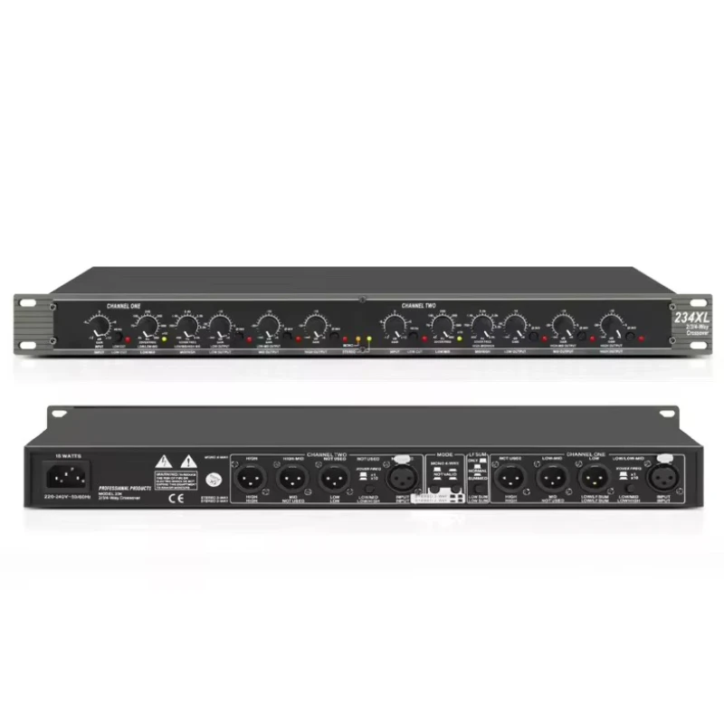 Professional Audio Equalizer 2/3/4 Stereo Processing Crossed Aluminum Construction
Professional Audio Equalizer 2/3/4 Stereo Processing Crossed Aluminum Construction