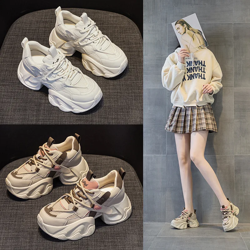 Casual Dad Shoes Spring 2025 New Style Thick Bottom Fashionable Women's Shoes Increased Height 8cn Leisure All-Match Trendy L...
Casual Dad Shoes Spring 2025 New Style Thick Bottom Fashionable Women's Shoes Increased Height 8cn Leisure All-Match Trendy L...