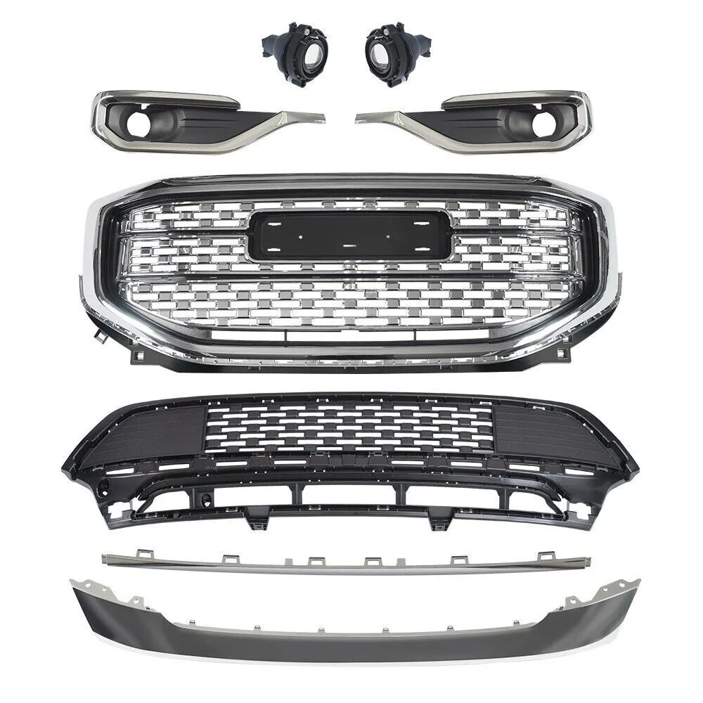 Front Bumper Cover Assembly kit Grille Set for GMC Acadia Denali 2017/2019
Front Bumper Cover Assembly kit Grille Set for GMC Acadia Denali 2017/2019