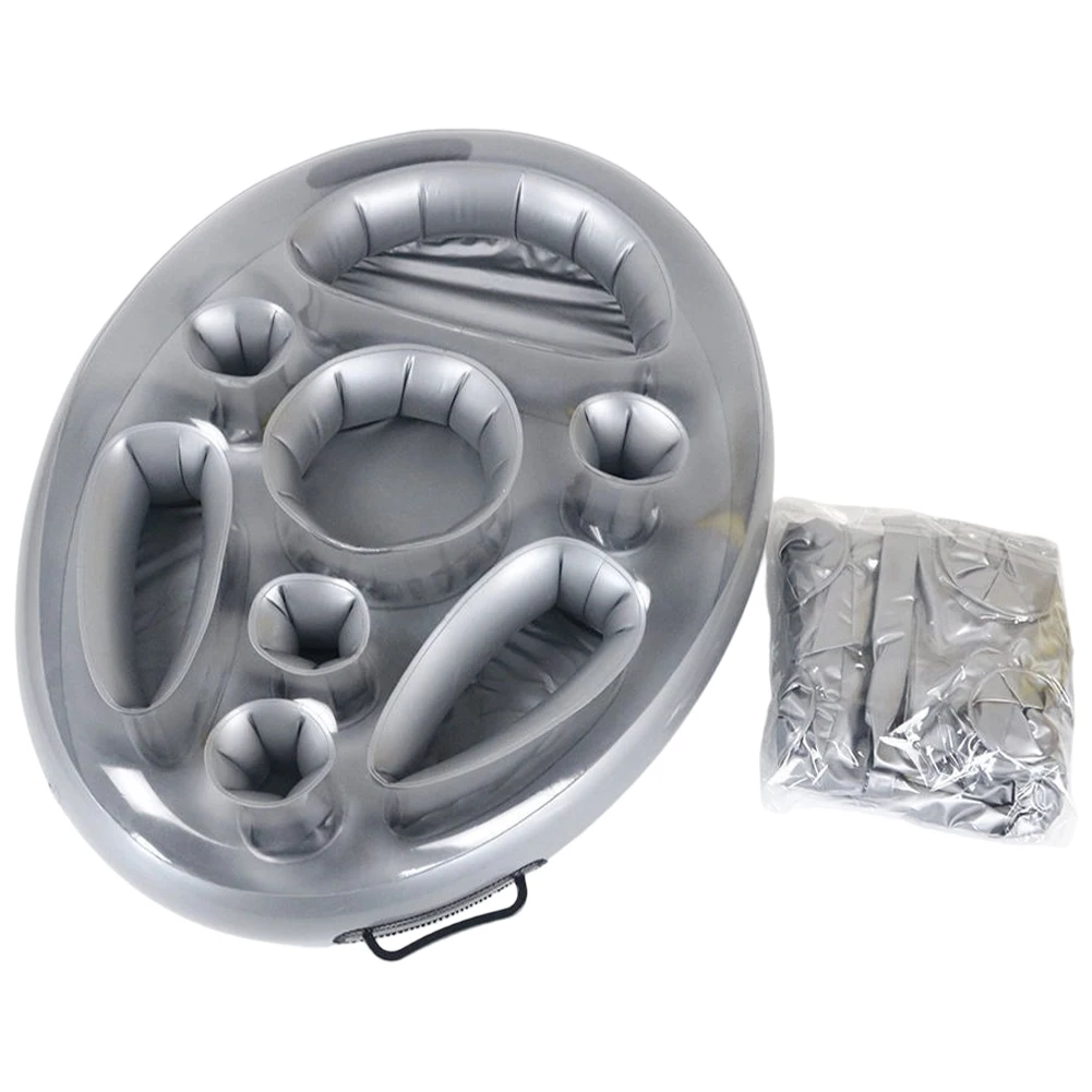 1Pc Summer Party Bucket Cup Holder Iatable Pool Float Beer Drink Cooler Table Bar Tray Portable Beach Swimming Ring Accessories
1Pc Summer Party Bucket Cup Holder Iatable Pool Float Beer Drink Cooler Table Bar Tray Portable Beach Swimming Ring Accessories