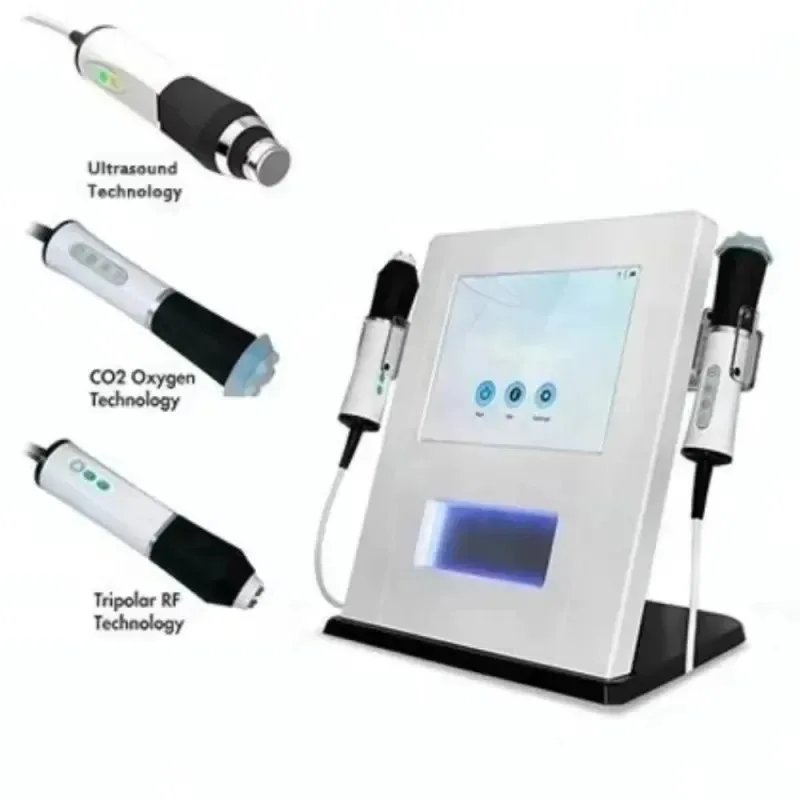 3 in 1 CO2 Nano-Bubbles Facial Machine Skin Rejuvenation Tightening Oxygen Therapy for Spa Salon Professional Use
3 in 1 CO2 Nano-Bubbles Facial Machine Skin Rejuvenation Tightening Oxygen Therapy for Spa Salon Professional Use