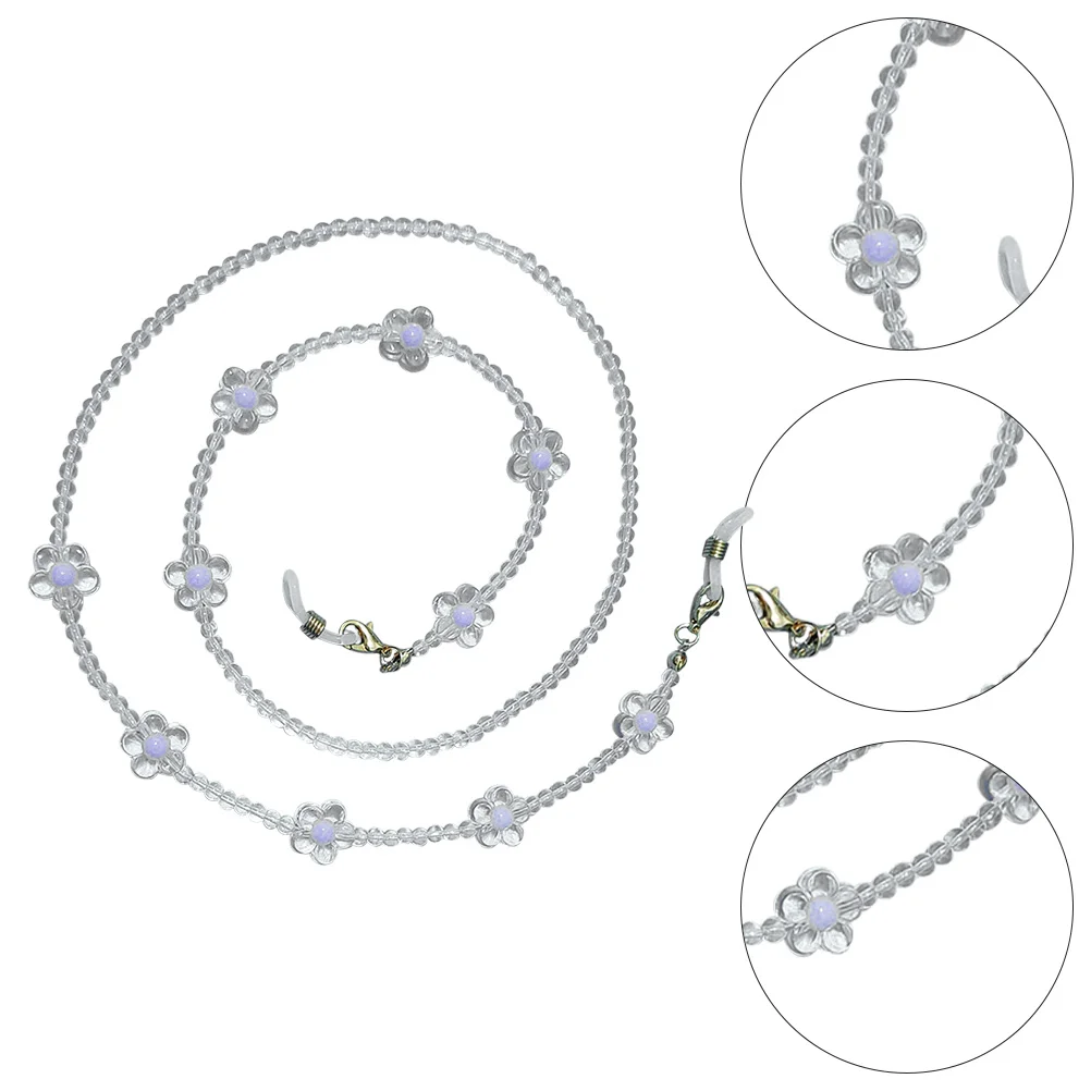 Plum Blossom Glasses Chain Link Necklace for Women Flower Eye Holder Eyeglass Anti-lost Straps Sweater Hanging Travel
Plum Blossom Glasses Chain Link Necklace for Women Flower Eye Holder Eyeglass Anti-lost Straps Sweater Hanging Travel