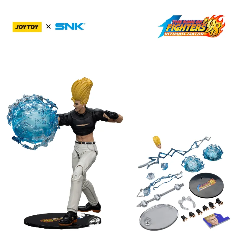 In Stock 1:18 Scale JOYTOY SNK KOF '98UM Hero Team Kyo Kusanagi Goro Daimon Benimaru Nikaido JT01420 Action Figure Anime Model
In Stock 1:18 Scale JOYTOY SNK KOF '98UM Hero Team Kyo Kusanagi Goro Daimon Benimaru Nikaido JT01420 Action Figure Anime Model