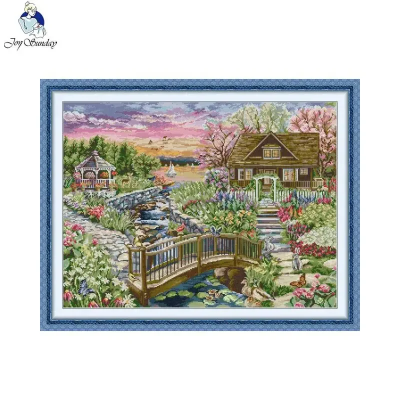Набор для вышивки крестом Joy Sunday Spring Lake House HD Pattern Aida 16/14/11CT Счетная печатная Canva DIY Набор для вышивания Домашний декор Новый
Набор для вышивки крестом Joy Sunday Spring Lake House HD Pattern Aida 16/14/11CT Счетная печатная Canva DIY Набор для вышивания Домашний декор Новый