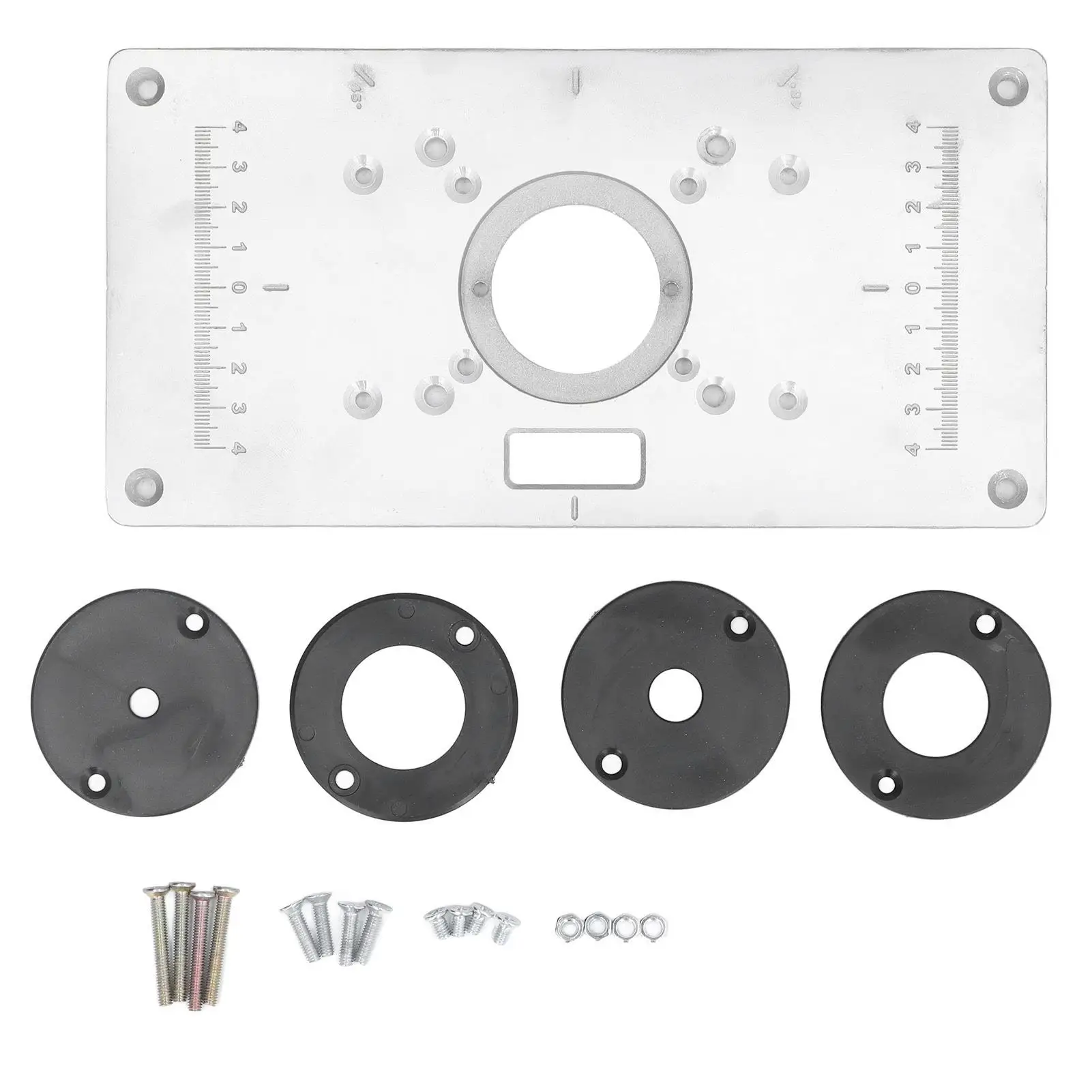 Universal Multifunctional Flip Board for Woodworking Router Table Insert Trimming Machine Tool
Universal Multifunctional Flip Board for Woodworking Router Table Insert Trimming Machine Tool