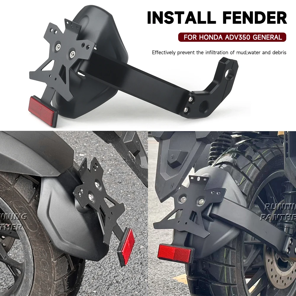 Motorcycle Rear Mudguard FOR Honda ADV350 ADV 350 GENERAL Wheel Hugger Fender Mudflap Splash Guard License Plate Holder
Motorcycle Rear Mudguard FOR Honda ADV350 ADV 350 GENERAL Wheel Hugger Fender Mudflap Splash Guard License Plate Holder