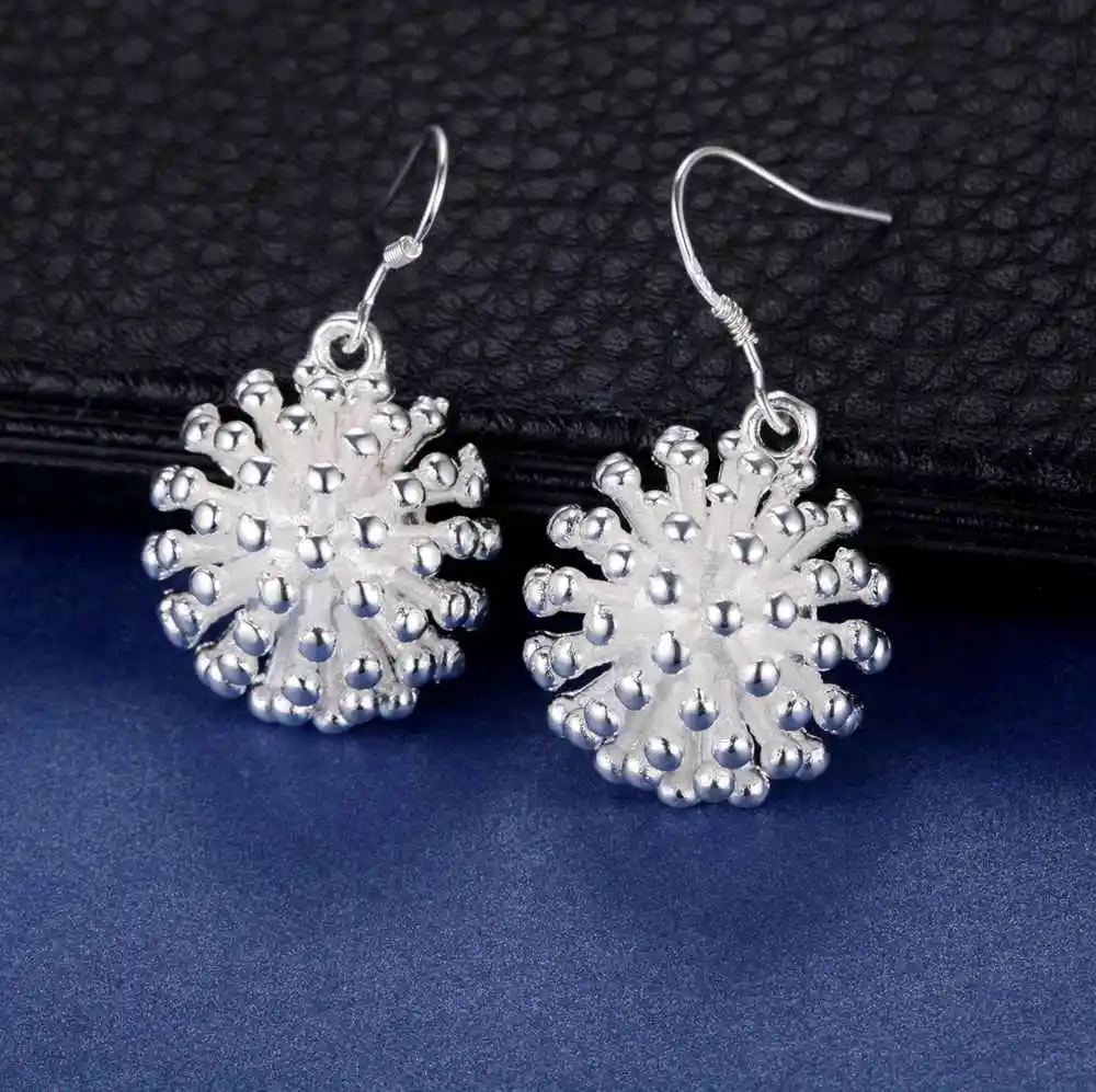 Fashion 925 Sterling Silver Beautiful Fireworks Drop Earrings for Women Christmas Gifts Party Wedding Jewelry
Fashion 925 Sterling Silver Beautiful Fireworks Drop Earrings for Women Christmas Gifts Party Wedding Jewelry