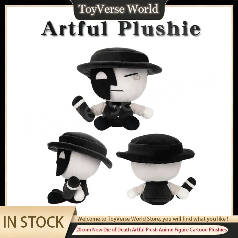 20com New Die of Death Artful Plush Anime Figure Cartoon Plushies Stuffed Doll Peripherials Decoration Kid Toy Birthdays Gifts
20com New Die of Death Artful Plush Anime Figure Cartoon Plushies Stuffed Doll Peripherials Decoration Kid Toy Birthdays Gifts