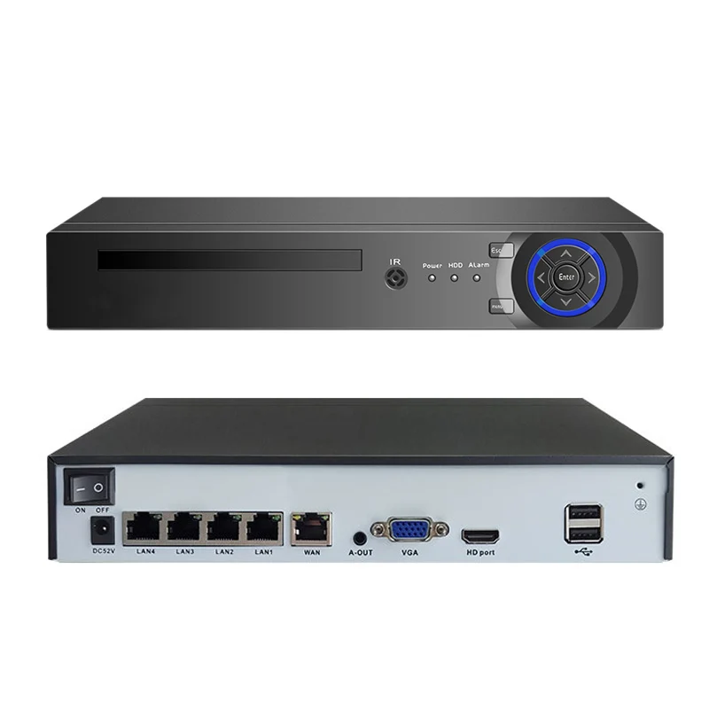 2025 4K(8MP) in Stock HOT Sales High Quality 4Chs Network POE NVR Software Download
2025 4K(8MP) in Stock HOT Sales High Quality 4Chs Network POE NVR Software Download