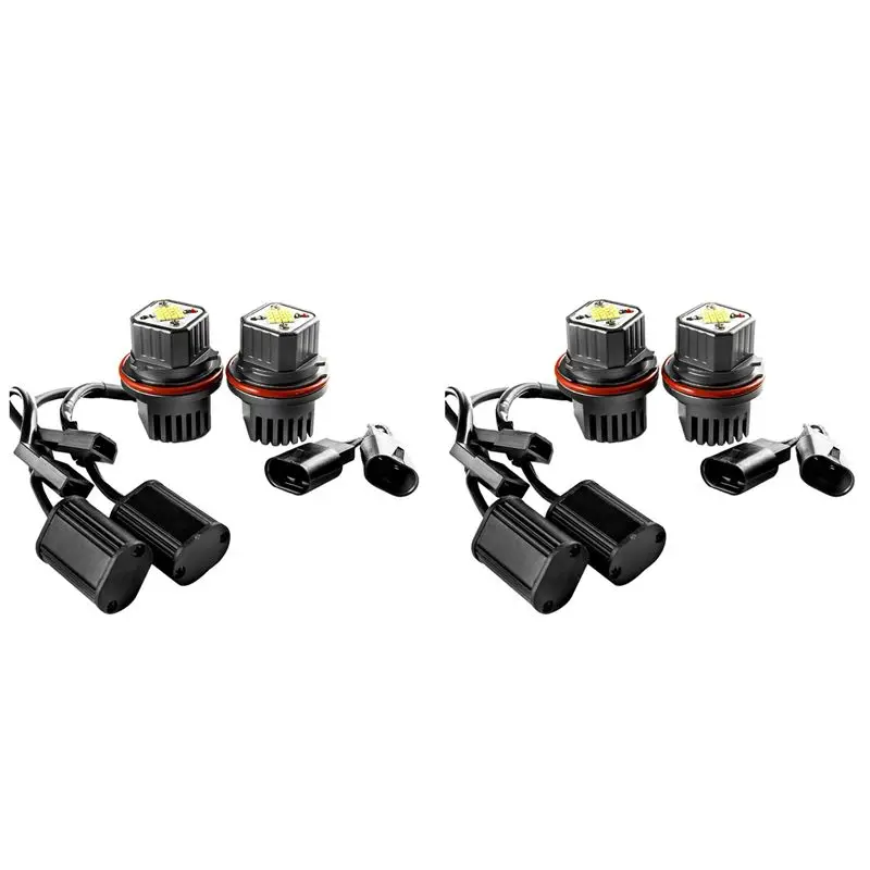 4Pc White Angel Eyes Halo Ring Marker Light Led Bulb Headlight 80W 6000K For -BMW 1 5 7 Series X3 X5 E39 E53 E60 E66 E87-A74F
4Pc White Angel Eyes Halo Ring Marker Light Led Bulb Headlight 80W 6000K For -BMW 1 5 7 Series X3 X5 E39 E53 E60 E66 E87-A74F