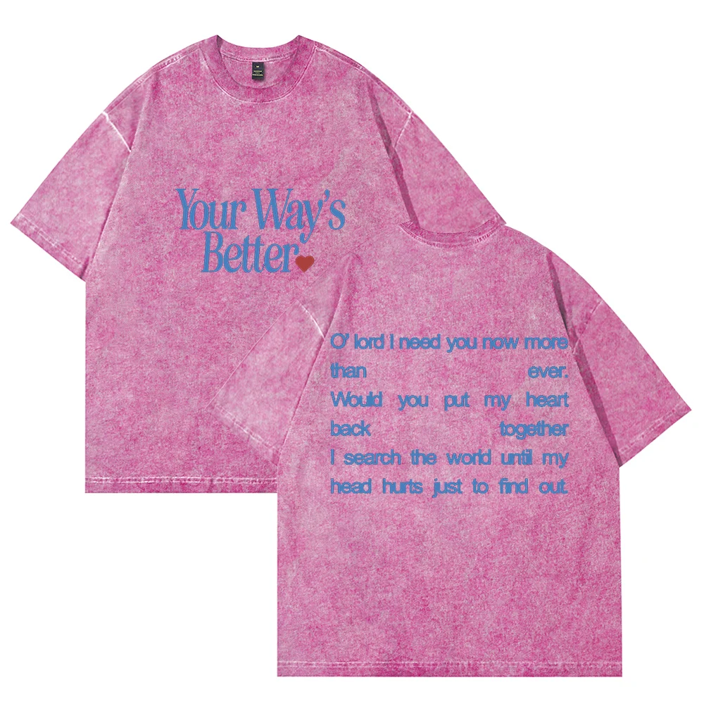 Футболка Forrest Frank Your Way's Better 2025 Tour Merch, хлопковая винтажная стирка, мужская/женская уличная футболка с круглым вырезом и короткими рукавами
Футболка Forrest Frank Your Way's Better 2025 Tour Merch, хлопковая винтажная стирка, мужская/женская уличная футболка с круглым вырезом и короткими рукавами