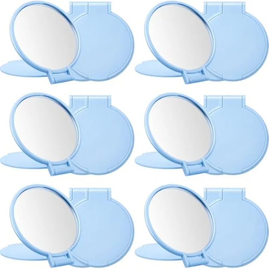 Compact Mirrors Bulk, Mini Folding Pocket Mirrors for Purse, Small Portable Makeup Stuffs for Travel, Girls, Party Favors, Wedd
Compact Mirrors Bulk, Mini Folding Pocket Mirrors for Purse, Small Portable Makeup Stuffs for Travel, Girls, Party Favors, Wedd