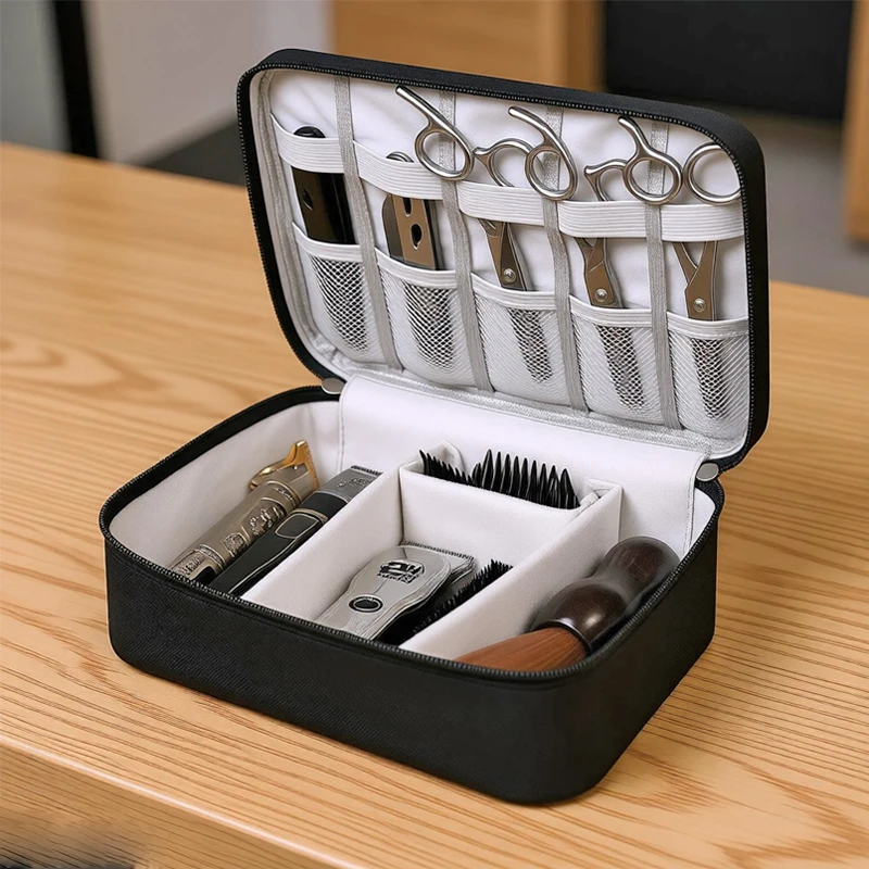 Portable Hairdressing Tools Storage Bag With Zipper And Compartment Professional Barber Tool Storage Organizer For Barber Useful
Portable Hairdressing Tools Storage Bag With Zipper And Compartment Professional Barber Tool Storage Organizer For Barber Useful