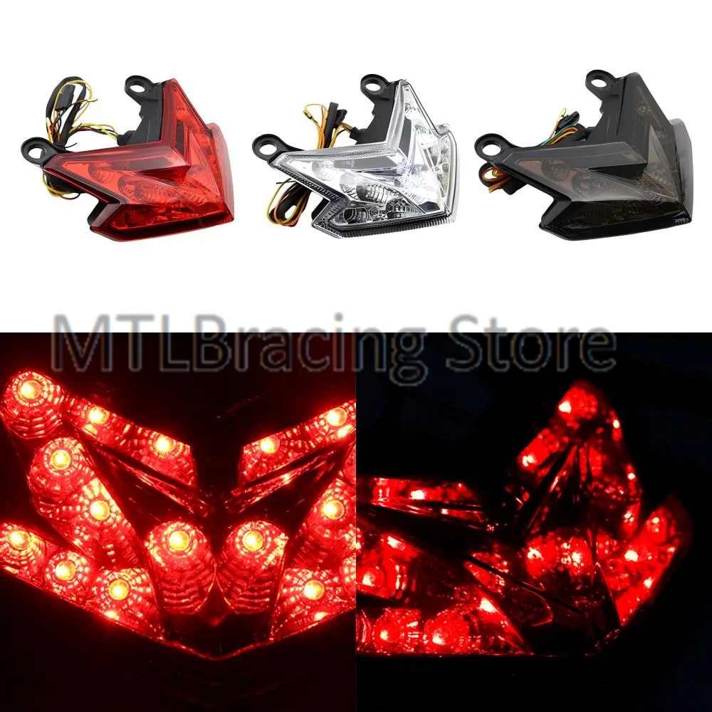 Motorcycle Rear Tail Light Integrated Turn Signal Lamp For KAWASAKI Z800 2013-2016 ZX-6R NINJA 2013-2018 Z125 2016-2022
Motorcycle Rear Tail Light Integrated Turn Signal Lamp For KAWASAKI Z800 2013-2016 ZX-6R NINJA 2013-2018 Z125 2016-2022