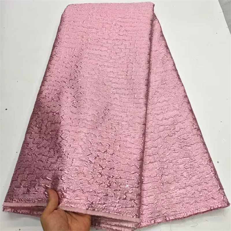 African Jacquard Fabric Lace Nigerian French Tulle Lace High Quality Brocade Lace Fabric For Wedding Party Dress Pink
African Jacquard Fabric Lace Nigerian French Tulle Lace High Quality Brocade Lace Fabric For Wedding Party Dress Pink