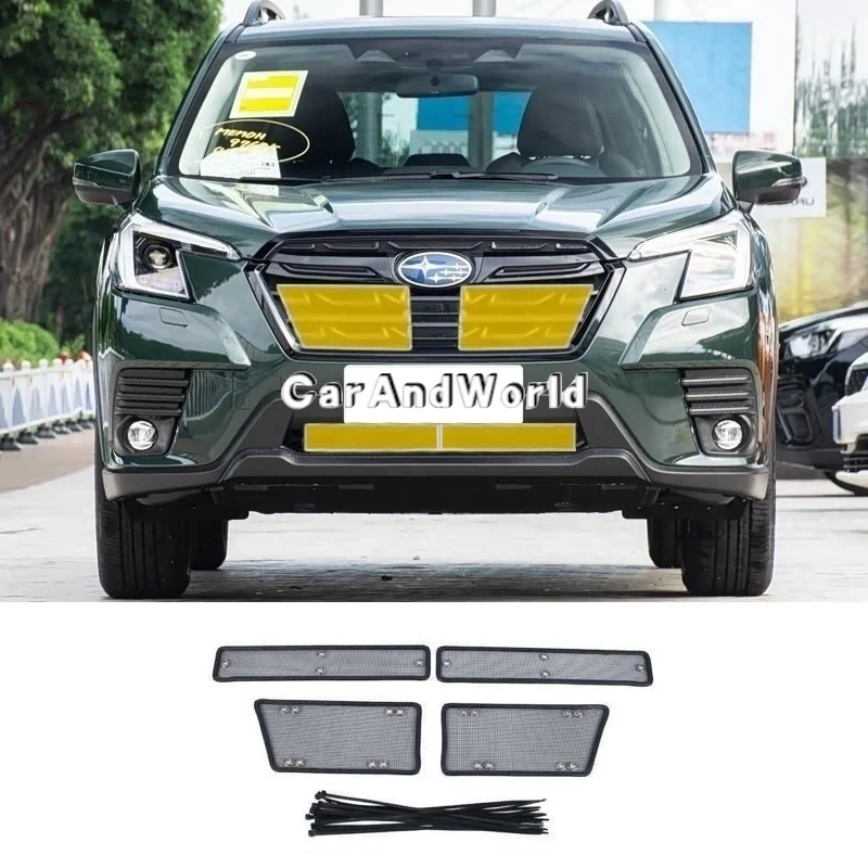 Stainless Center Grille Insect Net Screening Air Inlet Racing Insert Mesh Trims Car Accessories For Subaru Forester SK 2019-2025
Stainless Center Grille Insect Net Screening Air Inlet Racing Insert Mesh Trims Car Accessories For Subaru Forester SK 2019-2025