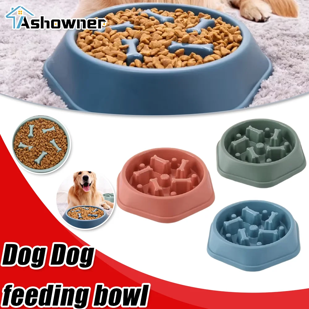 Pet Feeder Household Dog Food Tray Slow Food Bowl for Dogs Anti Choking Design Helps Dogs Slow Down Eating Helps Digest Food
Pet Feeder Household Dog Food Tray Slow Food Bowl for Dogs Anti Choking Design Helps Dogs Slow Down Eating Helps Digest Food