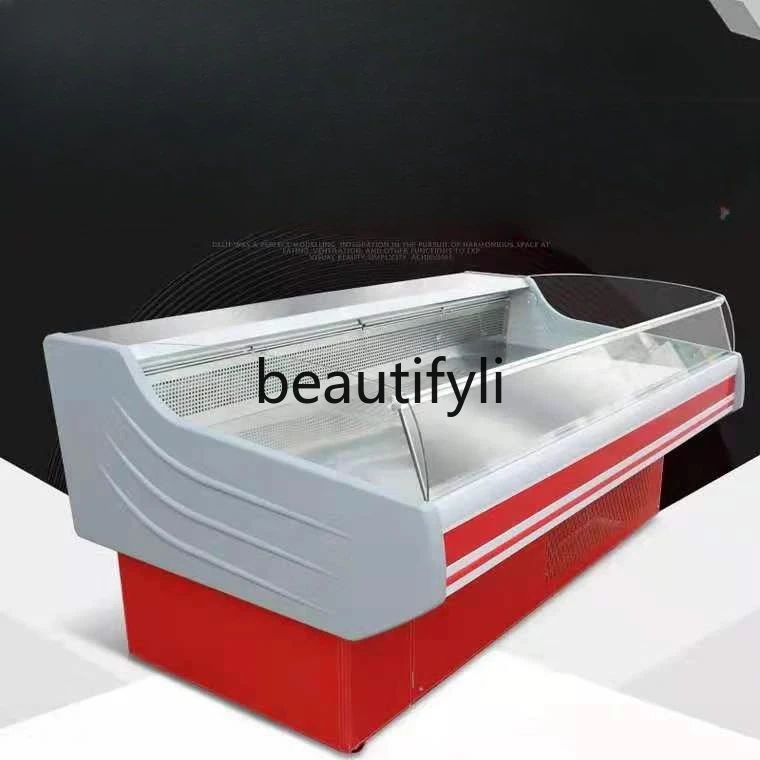 Fresh Meat Cabinet Horizontal Refrigerated Cabinet Commercial Supermarket Delicatessen Skewers Fruit Preservation Cabinet 
Fresh Meat Cabinet Horizontal Refrigerated Cabinet Commercial Supermarket Delicatessen Skewers Fruit Preservation Cabinet