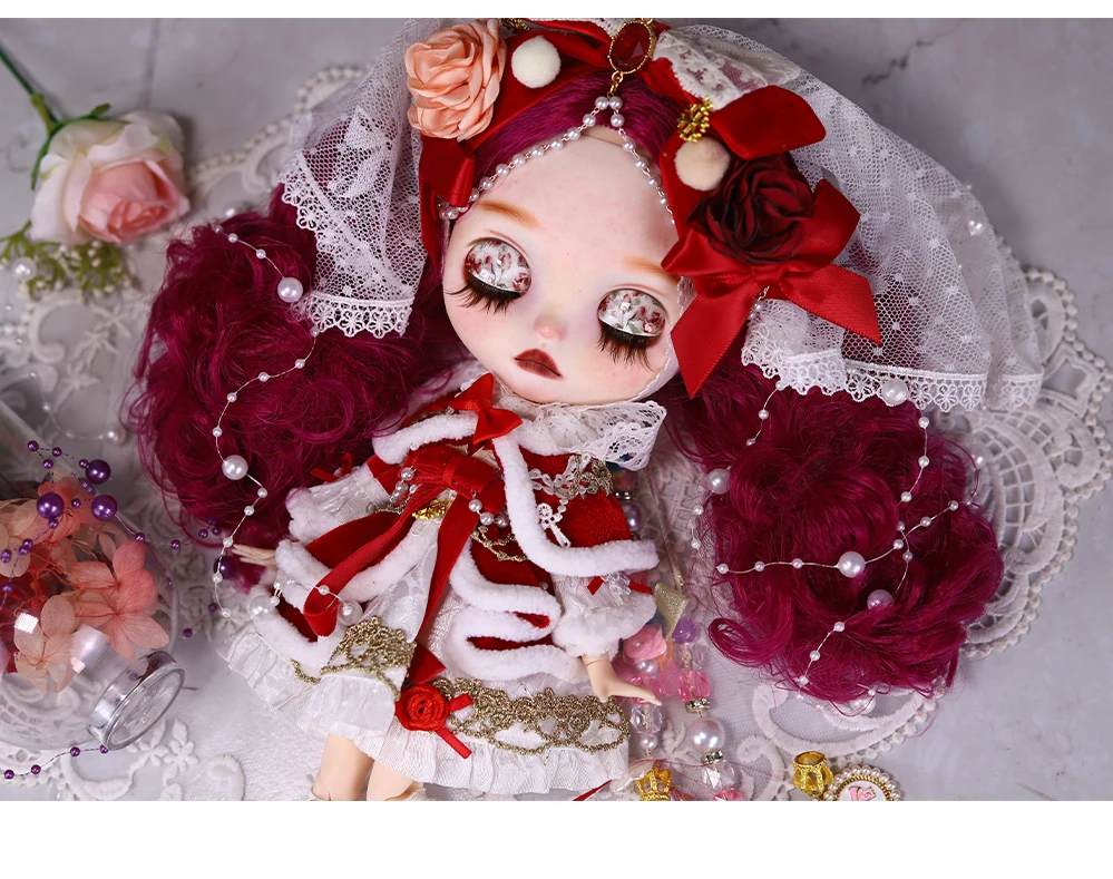 Neo Blythe Doll Festive Christmas Costume 3 Neo Blythe Doll Festive Christmas Costume 3