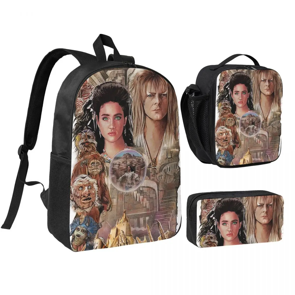 Enter The Labyrinth Backpack Boys Girls BookBag School Bag Shoulder Bags 3ps Insulated Lunch Bag Pencil Case
Enter The Labyrinth Backpack Boys Girls BookBag School Bag Shoulder Bags 3ps Insulated Lunch Bag Pencil Case