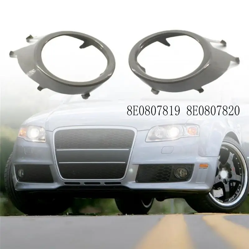 Unique 1Pair Automobile Fog Light Cover Front Bumper Light Cover Fog Fog Lamp Cover For A4 Avant 2005-2008 8E0807819 8E0807
Unique 1Pair Automobile Fog Light Cover Front Bumper Light Cover Fog Fog Lamp Cover For A4 Avant 2005-2008 8E0807819 8E0807