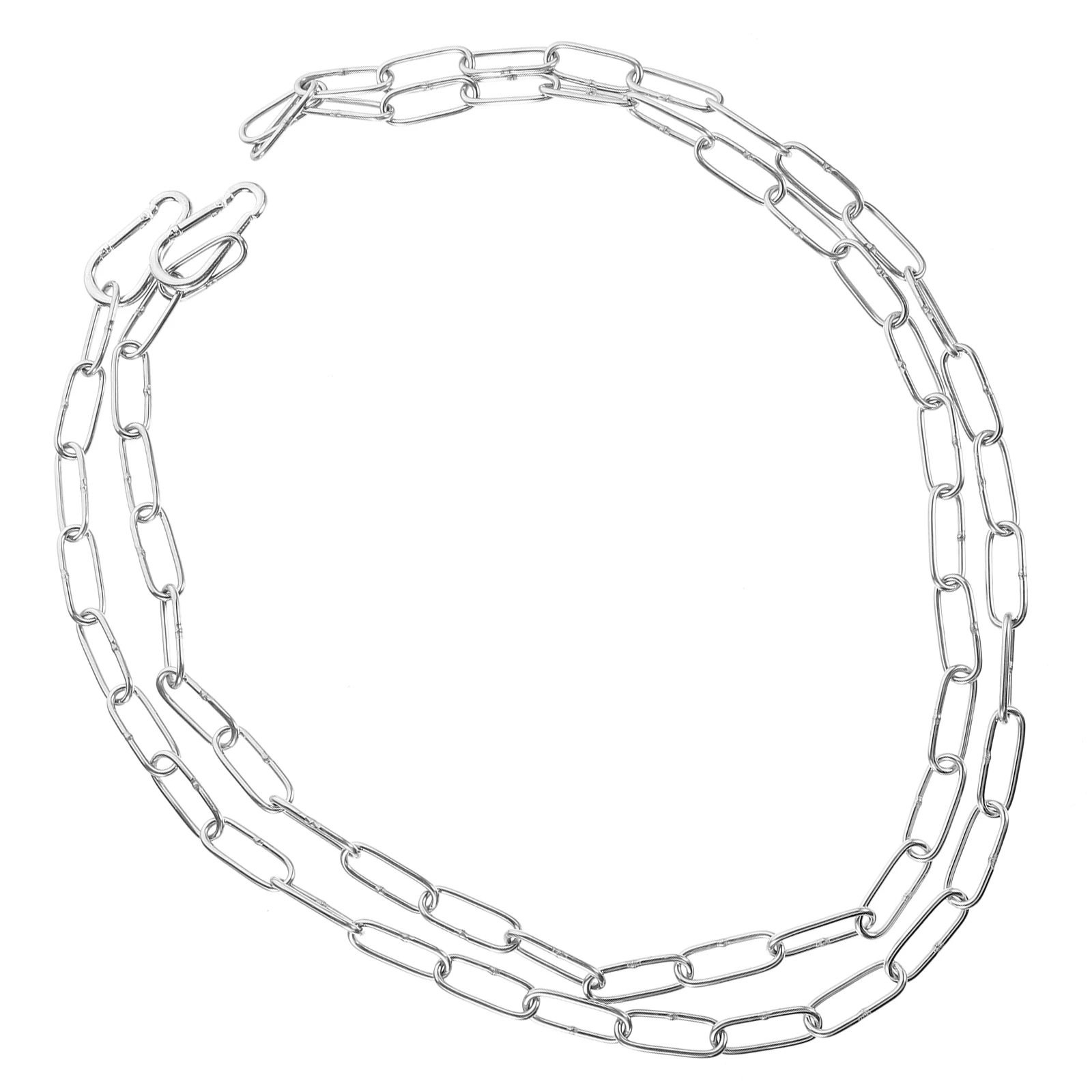 Stainless Steel Clothes Drying Chain 304 Grade 2M 3 0mm Diameter Rope Windproof Anti Slip Buckle Rings for Laundry Hanging
Stainless Steel Clothes Drying Chain 304 Grade 2M 3 0mm Diameter Rope Windproof Anti Slip Buckle Rings for Laundry Hanging
