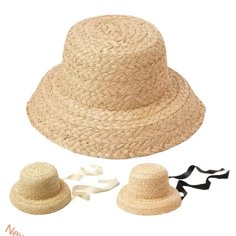 Toddler Kids Summer Handwoven Straw for Sun Hat Large Wide Brim Outdoor Travel Vacation UV for Protection Beach Cap with LXAD
Toddler Kids Summer Handwoven Straw for Sun Hat Large Wide Brim Outdoor Travel Vacation UV for Protection Beach Cap with LXAD