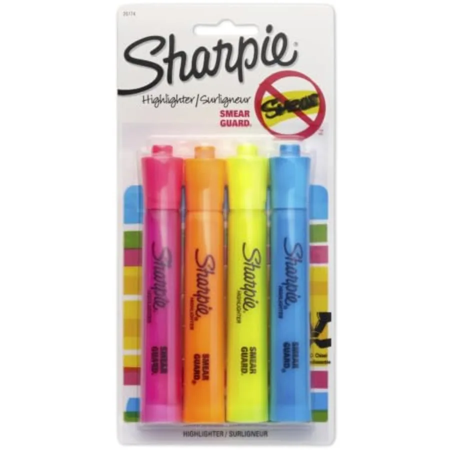 Accent Tank-Style Highlighters, Assorted Colors, 4 Count - Back to School, Desk Supplies
Accent Tank-Style Highlighters, Assorted Colors, 4 Count - Back to School, Desk Supplies
