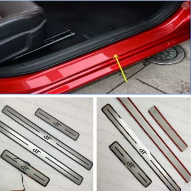 For Chery DR 4.0 DR 5.0 DR 6.0 2020-2024 car accessories Door Sill Scuff Plate door sill protector Welcome Pedal
For Chery DR 4.0 DR 5.0 DR 6.0 2020-2024 car accessories Door Sill Scuff Plate door sill protector Welcome Pedal
