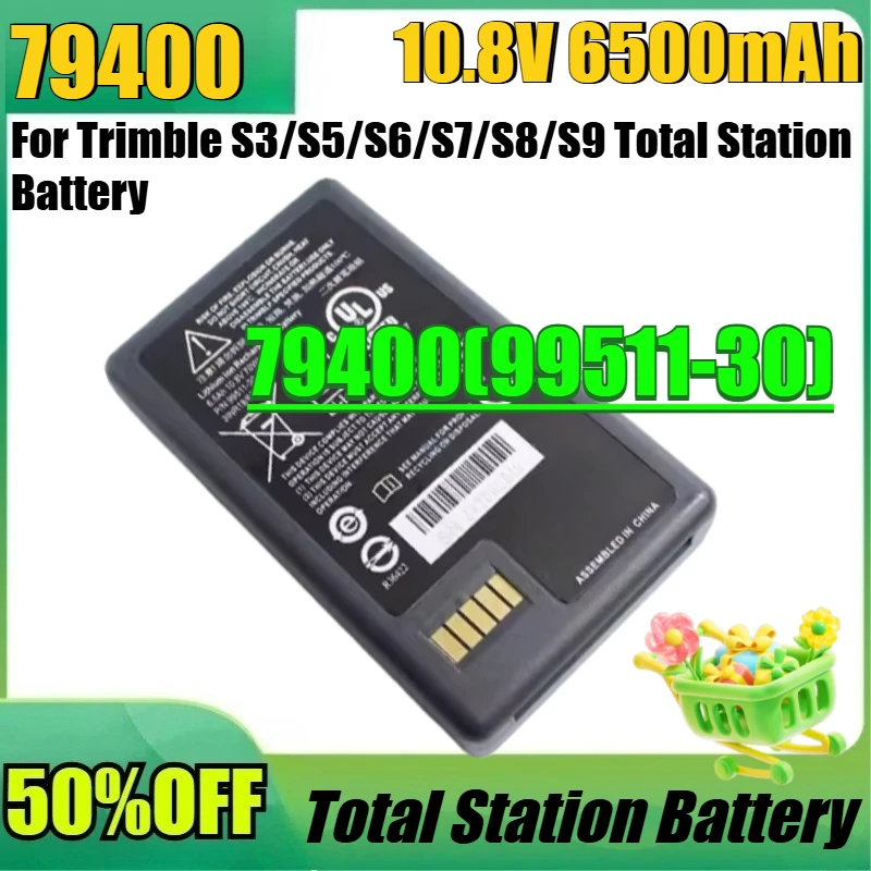 New 79400(99511-30) 10.8V 6500mAh Battery for Trimble 79400 Battery for Trimble S3/S5/S6/S7/S8/S9 Total Station Battery
New 79400(99511-30) 10.8V 6500mAh Battery for Trimble 79400 Battery for Trimble S3/S5/S6/S7/S8/S9 Total Station Battery