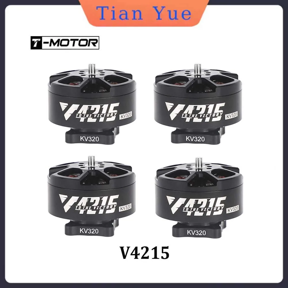 T-Motor V4215 Бесщеточный двигатель FPV 320KV/420KV/600KV для 13-дюймовых кинематических дронов X4 или X8
T-Motor V4215 Бесщеточный двигатель FPV 320KV/420KV/600KV для 13-дюймовых кинематических дронов X4 или X8